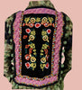 Camouflage jacket with beautiful embroidery on the back