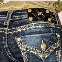 Miss Me jeans- beautiful!! size 5