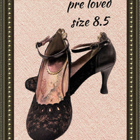 Enzie leather shoes - adorable! - size 8.5 (b)