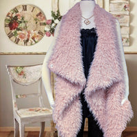 Jolt adorable and unique furry vest-size X-large (m)
