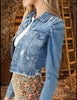 Forever 21 adorable jean jacket - multiple sizes (m)