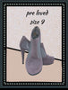 Shoe Dazzle high heels - classy - size 9 (b)