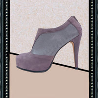 Shoe Dazzle high heels - classy - size 9 (b)