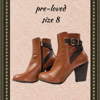 Classy and comfy fashion boots -size 8