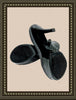 Jessica Simpson gray cloth shoe - elegant and classy - size 9 (b)