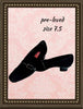 MUNRO basic black shoe - simple design - size 7.5(b)