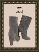 MIA suede boots - classy and comfy! - 8(b)