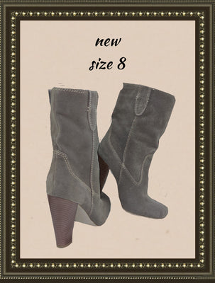 MIA suede boots - classy and comfy! - 8(b)