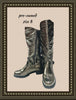 Khombu metallic boots -  comfy and unique - size 8 (b)
